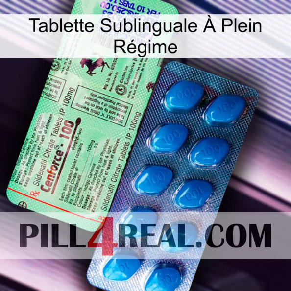 Tablette Sublinguale À Plein Régime new02